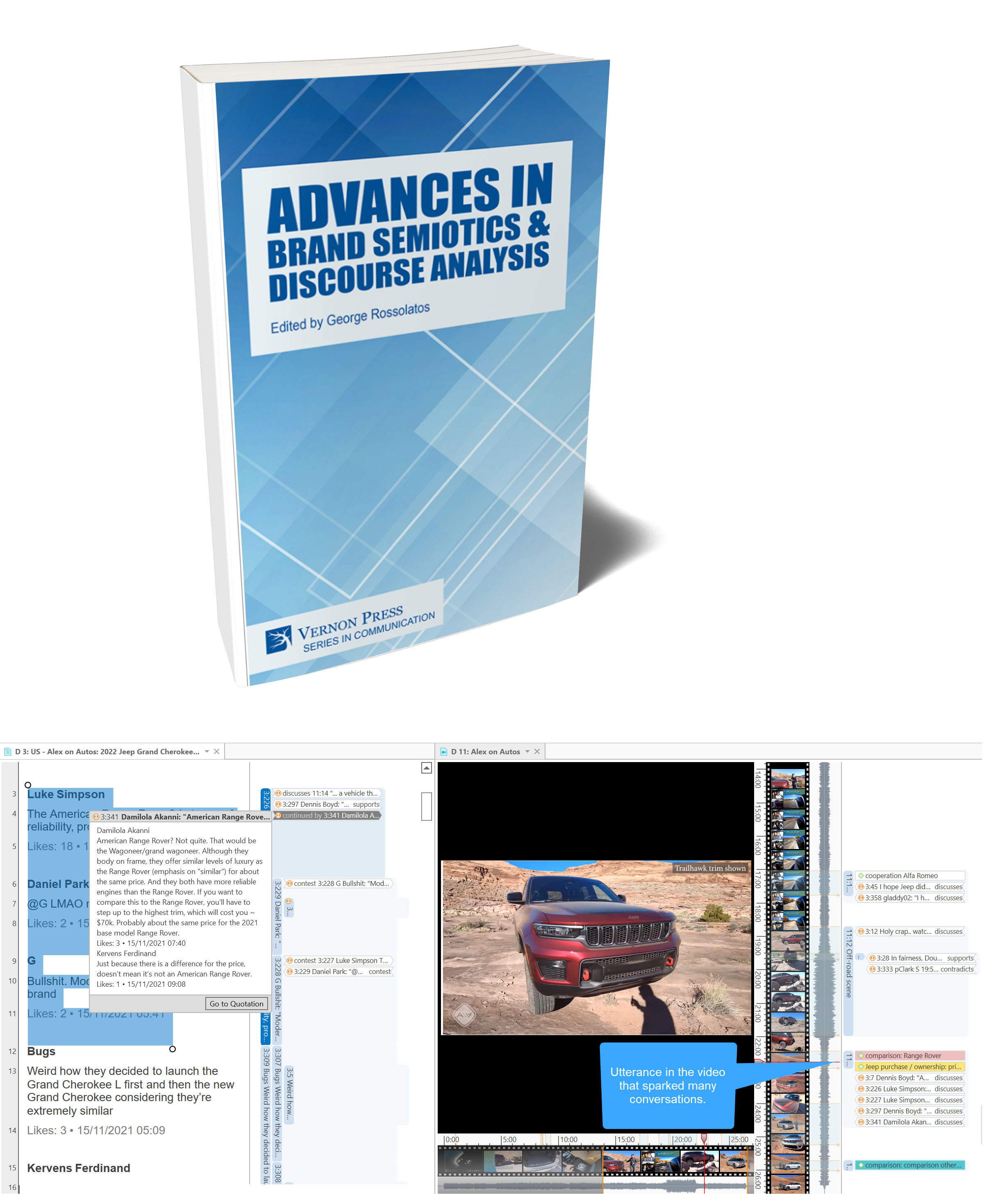 discourse analysis using QDA Software